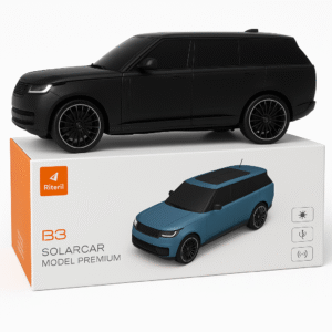 KISONLI B3 Car Toy Wireless Bluetooth Speaker With Solar Charging 10W Speaker