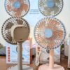JY-2218 Rechargeable Mini Table Fan